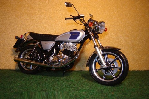 Yamaha 500 argento - yamaha,
