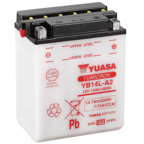 Batteria yuasa yb14l 12v - yb14l-a2,
