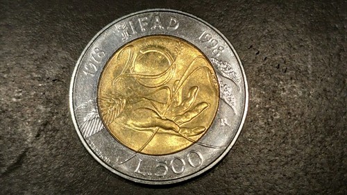 Moneta 500 lire ifad - moneta,