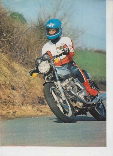 Advertising test moto laverda - test,