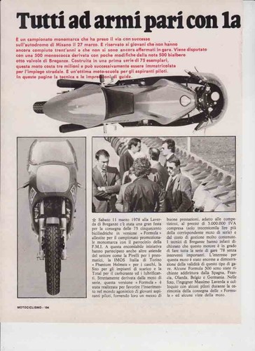 Advertising news moto laverda - news,