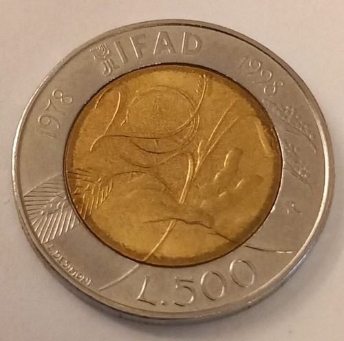Moneta 500 lire - moneta, da