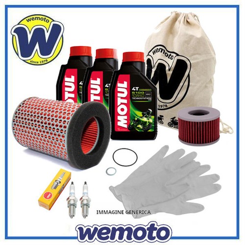 Kit tagliando olio motul 5100 - olio,