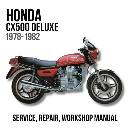Honda cx500 500 deluxe - cx,