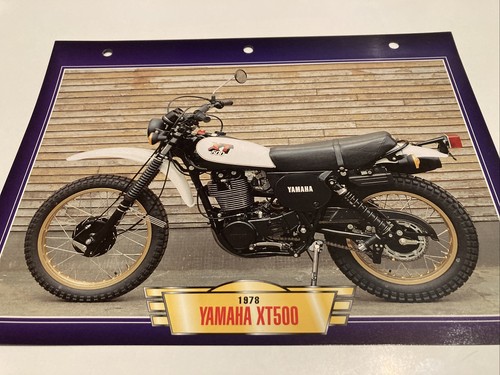 Yamaha xt500 1978 500 - 1978,